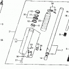 ATC200X Передние аммортизаторы