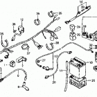 ATC200ES Wire harness @ rectifier