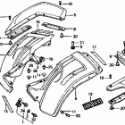 ATC200ES Заднее крыло