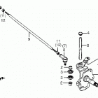 TRX200 Knuckle @ tie rod