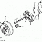 ATC200M Передний тормоз