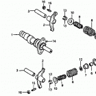ATC110 Распредвал и клапана