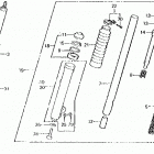 ATC250R Front fork 81-82