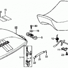 ATC200ES Fuel tank @ seat