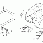 ATC200X Seat @ rear fender