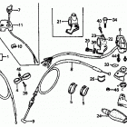 ATC110 Control levers @ switches  @ cables