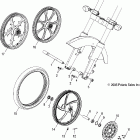 V07XB26/BC26 JACKPOT/NESS ALL OPTIONS Wheel, front (billet) - v07xb26 / bc26 all options