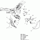 V07XB26/BC26 JACKPOT/NESS ALL OPTIONS Fuse box mount / side cover, rh - v07xb26 / bc26 all opt...