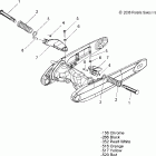 V07XB26/BC26 JACKPOT/NESS ALL OPTIONS Footpegs, passenger / floorboards - v07xb26 / bc26 all o...
