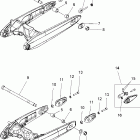 V07HB26/HS26 HAMMER ALL OPTIONS Axle adjuster, rear - v07hb26 / hs26 all options