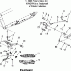 V06CB26CA KINGPIN ALL OPTIONS Footpeg, l.h. / floorboard, l.h. / shifter - v06cb26 all...