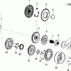V07HB26/HS26 HAMMER ALL OPTIONS Engine, primary drive - v07hb26 / hs26 all options