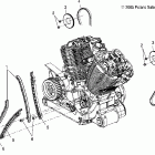 V07HB26/HS26 HAMMER ALL OPTIONS Engine, camchain - v07hb26 / hs26 all options