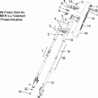 V07HB26/HS26 HAMMER ALL OPTIONS Forks, front and clamp asm. - v07hb26 / hs26 all options
