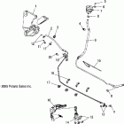 V07XB26/BC26 JACKPOT/NESS ALL OPTIONS Brake, rear - v07xb26 / bc26 all options