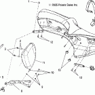 V06TB16CA TOURING CRUISER ALL OPTIONS Seat - v06tb16 / all options