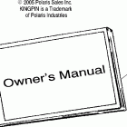 V06CB26CA KINGPIN ALL OPTIONS Owner's manual - v06cb26 all options