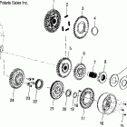 V06TB16CA TOURING CRUISER ALL OPTIONS Primary drive - v06tb16 / all options