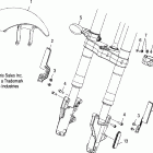 V06HB26 VICTORY HAMMER ALL OPTIONS Fender, front and turn signals - v06hb26 / all options