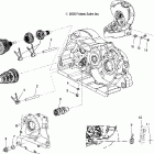 V06TB16CA TOURING CRUISER ALL OPTIONS Shift forks / drum - v06tb16 / all options