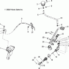 V06TB16CA TOURING CRUISER ALL OPTIONS Brake, rear - v06tb16 / all options