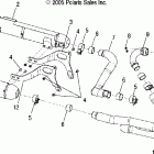 V06TB16CA TOURING CRUISER ALL OPTIONS Exhaust system - v06tb16 / all options