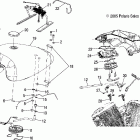 V06TB16CA TOURING CRUISER ALL OPTIONS Fuel system - v06tb16 / all options