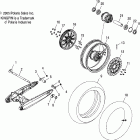 V06CB26CA KINGPIN ALL OPTIONS Wheel, rear (spoked) - v06cb26 all options