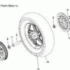 V06TB16CA TOURING CRUISER ALL OPTIONS Wheel, rear (cast) - v06tb16 / all options