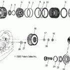 V06TB16CA TOURING CRUISER ALL OPTIONS Drive clutch - v06tb16 / all options