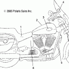V06TB16CA TOURING CRUISER ALL OPTIONS Decals - v06tb16 / all options