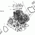 V06TB16CA TOURING CRUISER ALL OPTIONS Cam and valve covers - v06tb16 / all options