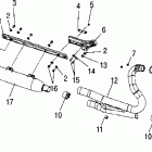 V06CB26CA KINGPIN ALL OPTIONS Exhaust system (if built after 8 / 2 / 05) - v06cb26 all...