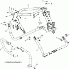 V06TB16CA TOURING CRUISER ALL OPTIONS Frame, main - v06tb16 / all options