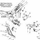 V06HB26 VICTORY HAMMER ALL OPTIONS Fuse box mount / side cover, rh - v06hb26 / all options