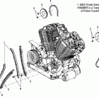 V06HB26 VICTORY HAMMER ALL OPTIONS Camchain - v06hb26 / all options