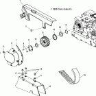 V06TB16CA TOURING CRUISER ALL OPTIONS Drive sprocket, front - v06tb16 / all options