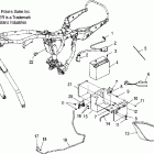 V06HB26 VICTORY HAMMER ALL OPTIONS Ecm / battery box / side cover, lh - v06hb26 / all optio...