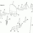 V06TB16CA TOURING CRUISER ALL OPTIONS Windshield - v06tb16 / all options