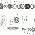 V06CB26CA KINGPIN ALL OPTIONS Drive clutch - v06cb26 all options