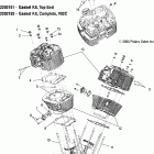 V06TB16CA TOURING CRUISER ALL OPTIONS Cylinder and head - v06tb16 / all options