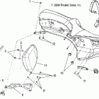 V05TB16CA TOURING CRUISER ALL OPTIONS Seat - v05tb16 / all options