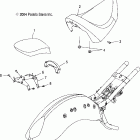 V05AB16/EC16/GB16 VICTORY VEGAS ALL OPTIONS Seat (standard) - v05ab16 / ec16 / gb16all options