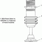 V05CB16/DC16 KINGPIN/NESS ALL OPTIONS Rear shock - v05cb16 / dc16 / all options