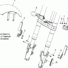 V05HB26 VICTORY HAMMER ALL OPTIONS Front fender and turn signals - v05hb26 / all options