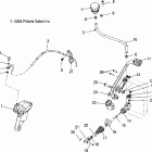 V05TB16CA TOURING CRUISER ALL OPTIONS Brake, rear - v05tb16 / all options
