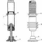 V05TB16CA TOURING CRUISER ALL OPTIONS Shock, rear - v05tb16 / all options