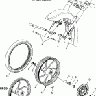 V05CB16/DC16 KINGPIN/NESS ALL OPTIONS Front wheel (billet) - v05cb16 / dc16 / all options