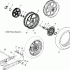 V05AB16/EC16/GB16 VICTORY VEGAS ALL OPTIONS Rear wheel (billet) - v05ab16 / ec16 / gb16all options