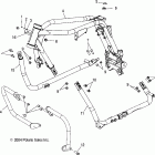 V05TB16CA TOURING CRUISER ALL OPTIONS Frame, main - v05tb16 / all options